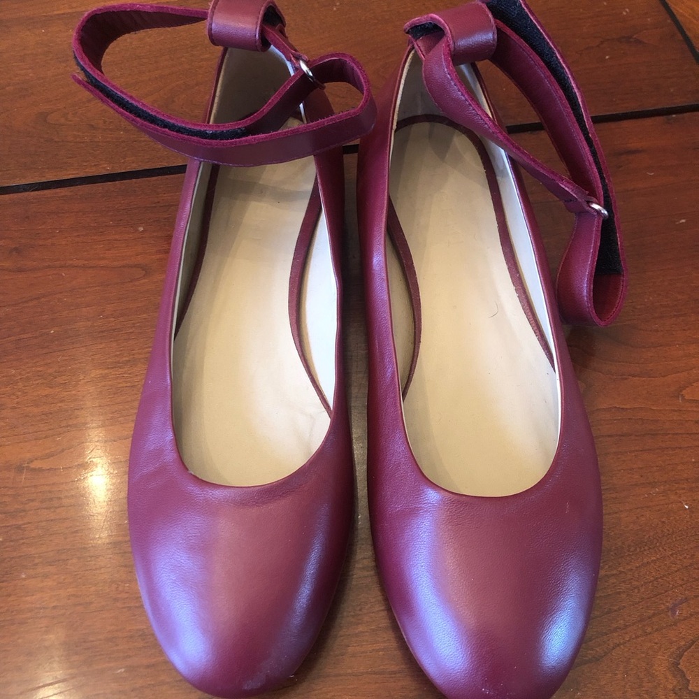 M. Gemi The Imperia Leather Ballet Flats Size 40.5/10 - Picture 7 of 15